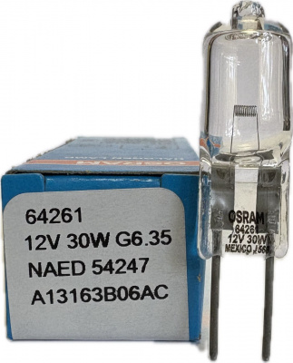 Лампа OSRAM 64261 M/130 12V 30W G6.35 фотография